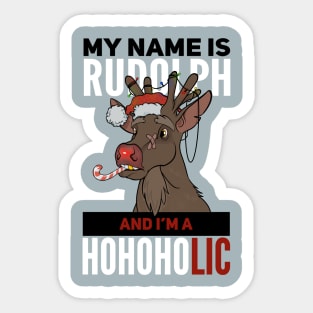 Rudolph (without background) Sticker